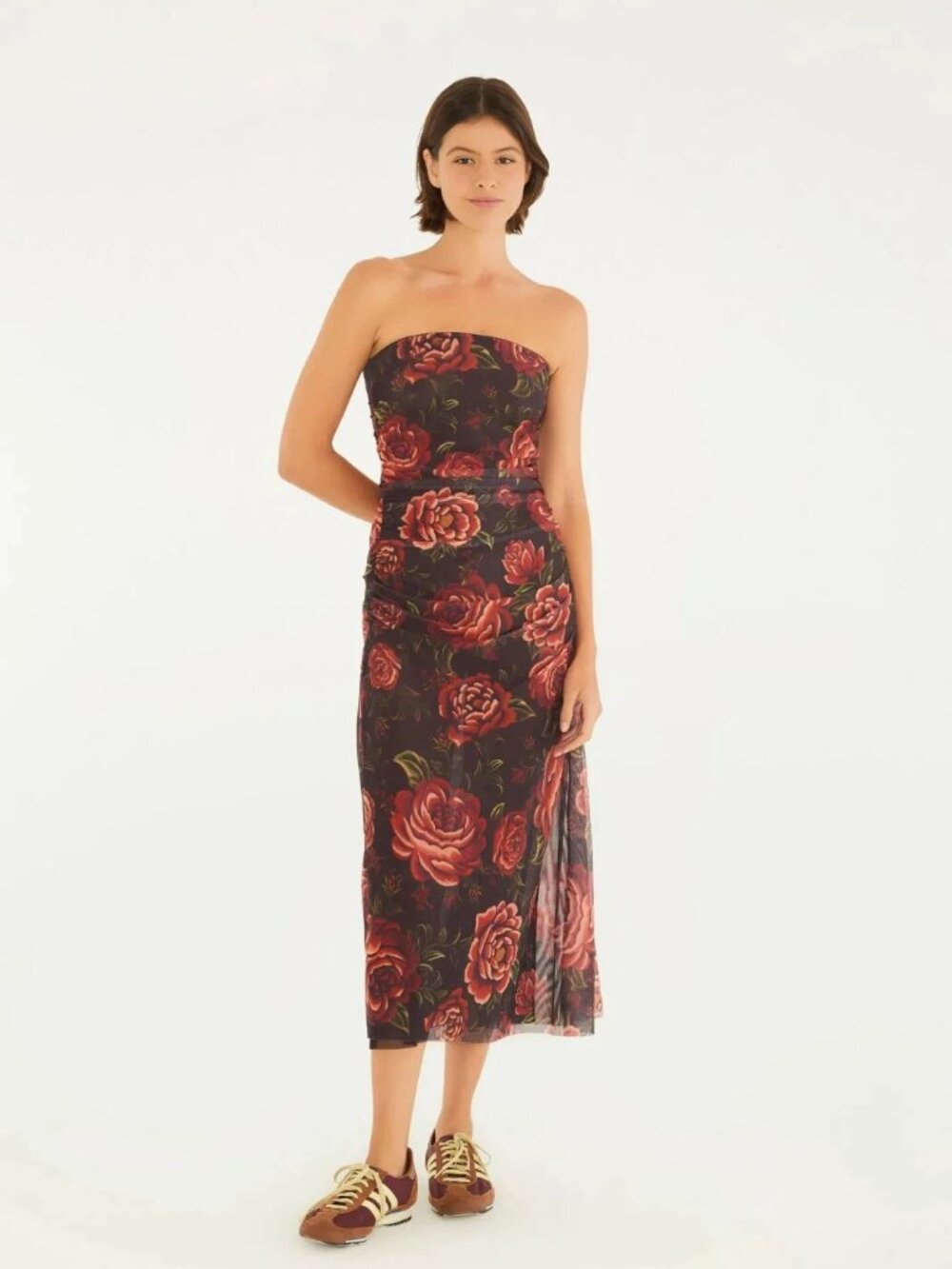 NWT FARM RIO DRESS SIZE EXTRA LARGE PK6291 5/2 JC